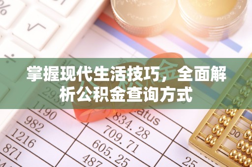 惠安掌握现代生活技巧，全面解析公积金查询方式
